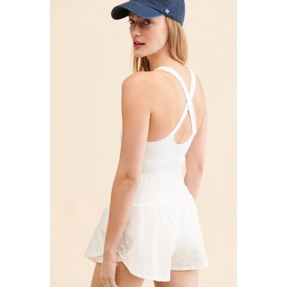 Free people white way home skortsie - Picture 6 of 6